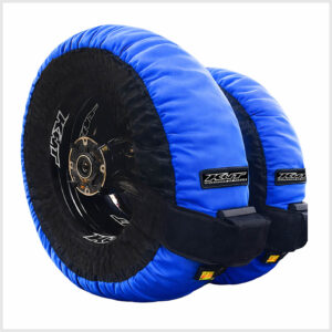 Aquecedor de pneus para moto modelo P140 com aquecimento de roda