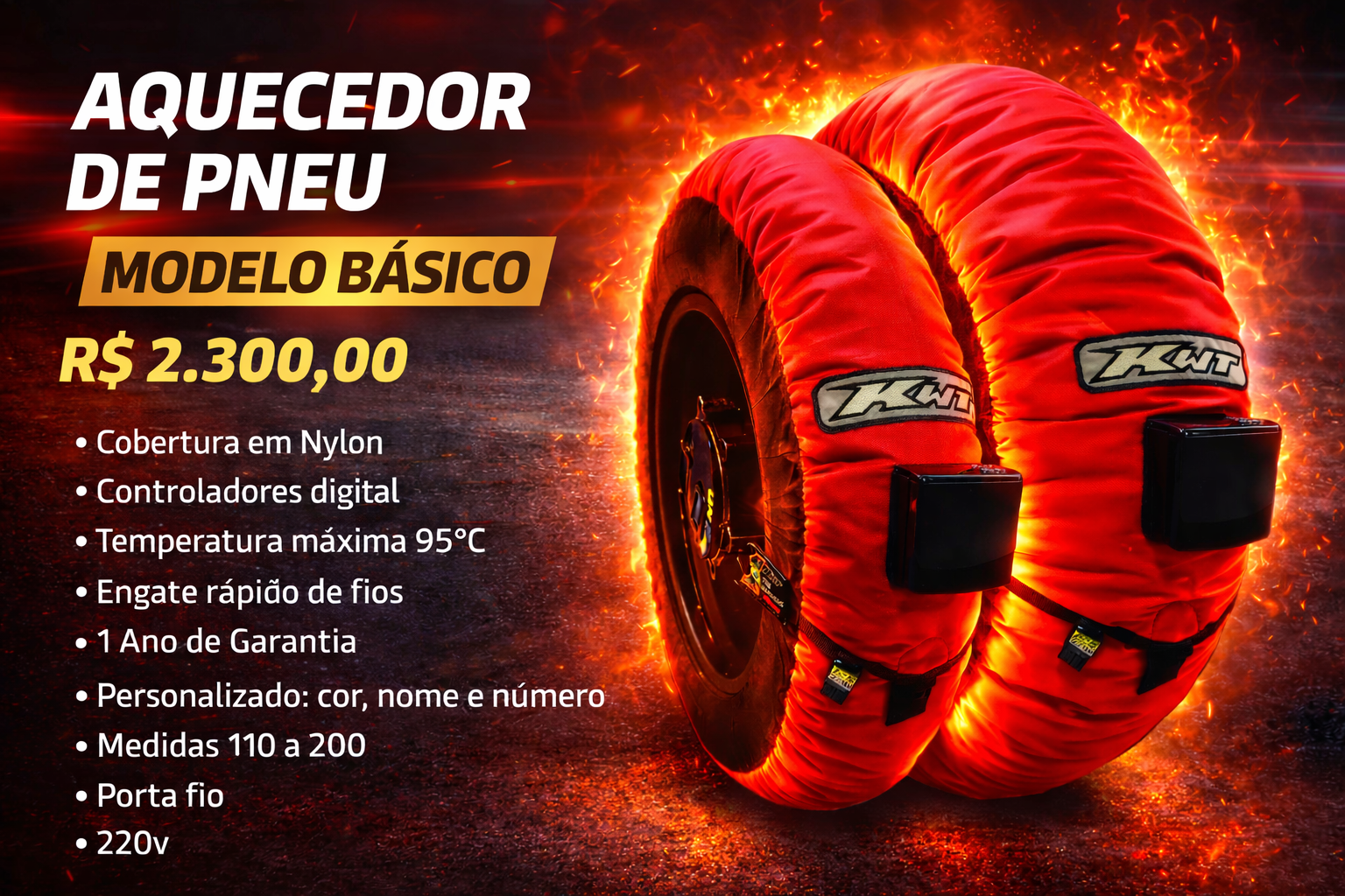 aquecedor de pneu modelo basico aquecedor de pneu modelo basico